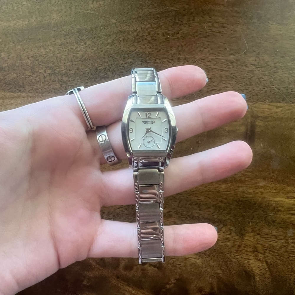 Kenneth Cole Silver Watch